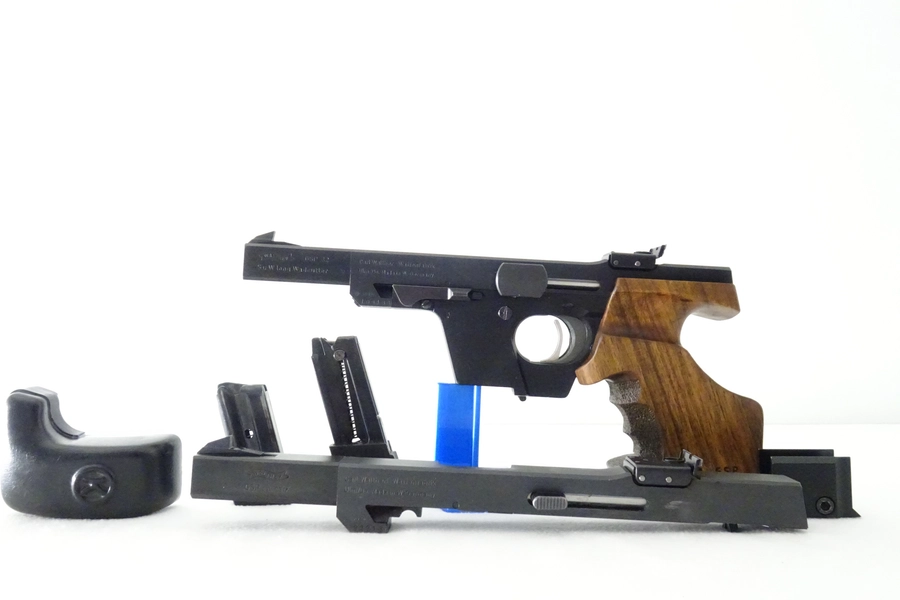 Walther GSP .32 mit Wechselsystem .22lr Profil Links
